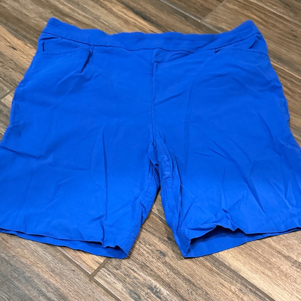 Time and Tru Bright Blue Women's Shorts